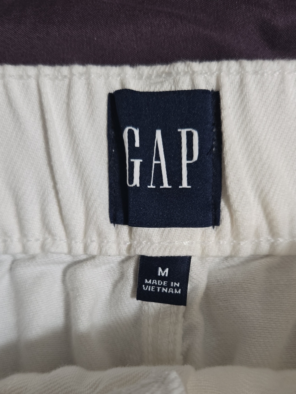 Gap Women's Elastic Waist Twill Casual Shorts - Picture 4 of 6
